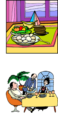 PLACE MAT / FULL-COURSE MEAL